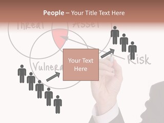 Flowchart Presentation Risk PowerPoint Template