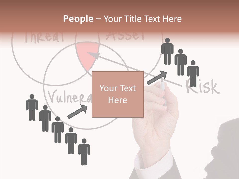 Flowchart Presentation Risk PowerPoint Template