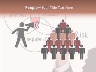 Flowchart Presentation Risk PowerPoint Template