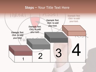 Flowchart Presentation Risk PowerPoint Template