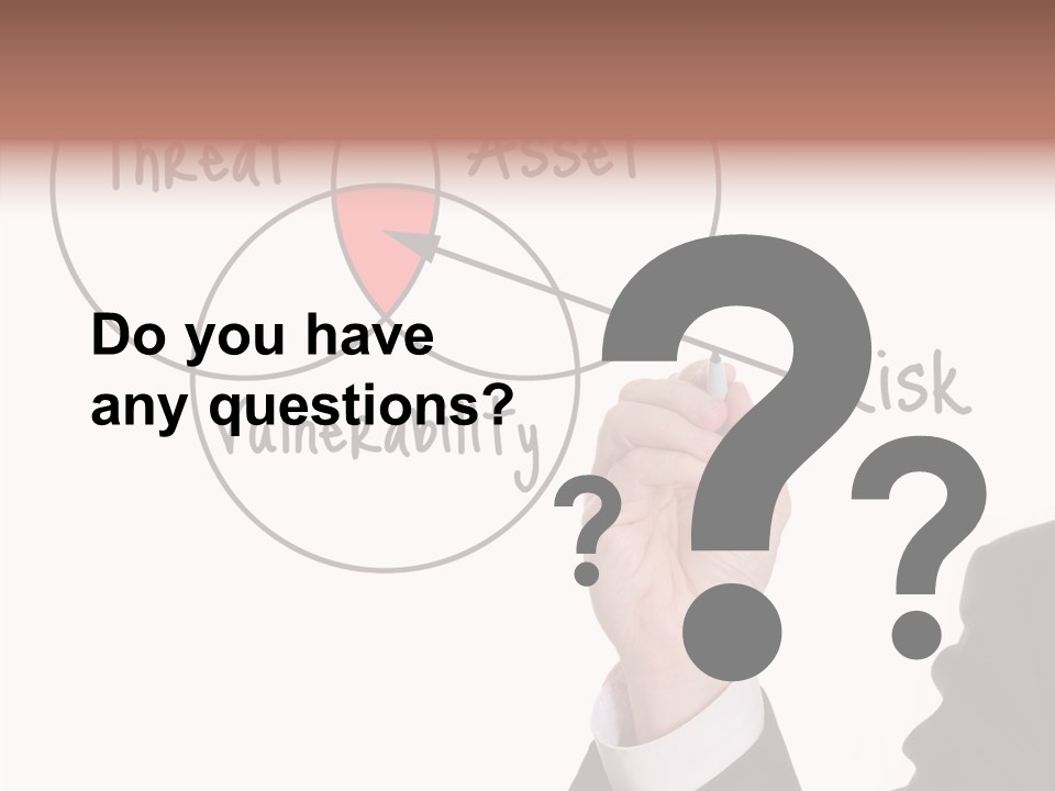 Flowchart Presentation Risk PowerPoint Template