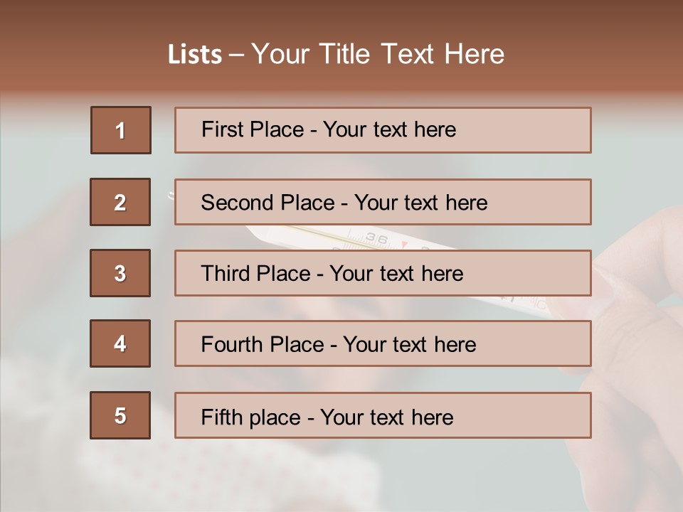 Health Care Patient Human PowerPoint Template