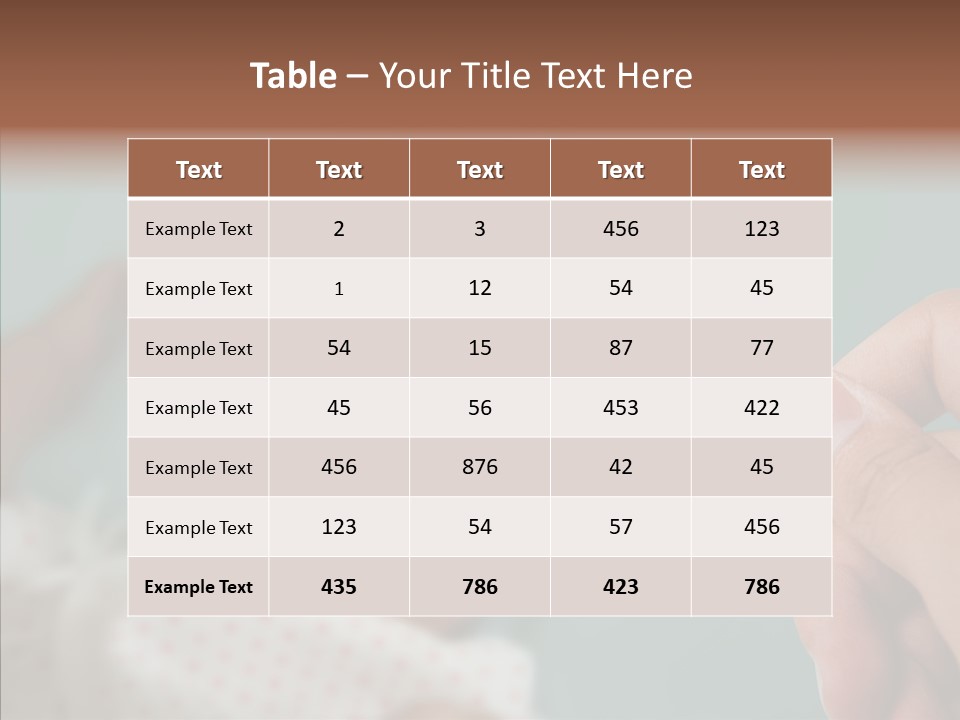 Health Care Patient Human PowerPoint Template