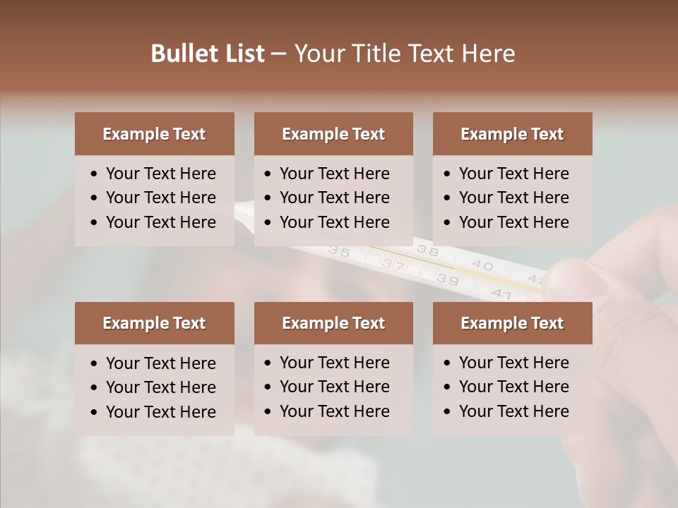 Health Care Patient Human PowerPoint Template