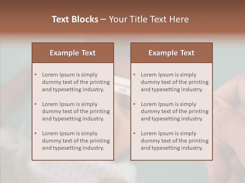 Health Care Patient Human PowerPoint Template