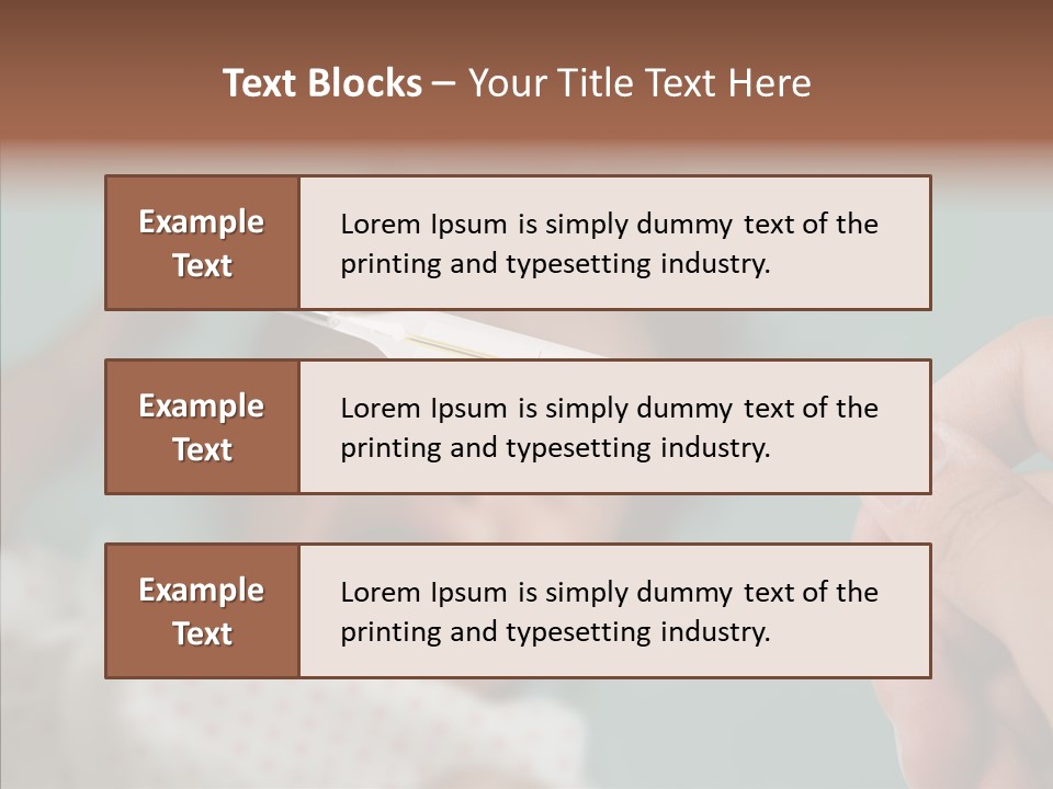 Health Care Patient Human PowerPoint Template