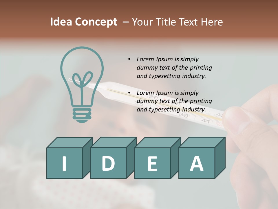 Health Care Patient Human PowerPoint Template