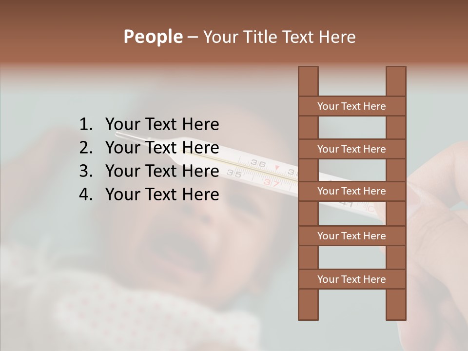 Health Care Patient Human PowerPoint Template