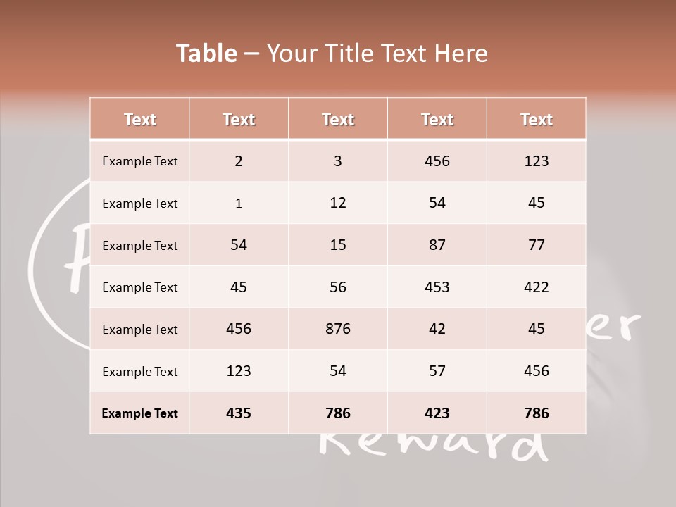 Performance Development Presentation PowerPoint Template