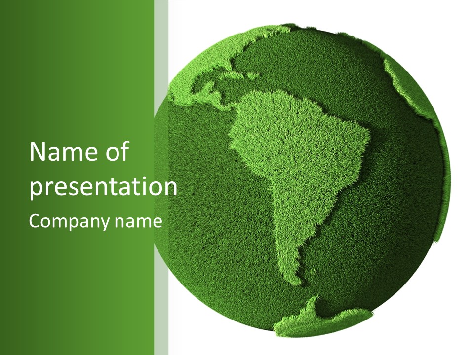 Land Green Nature PowerPoint Template