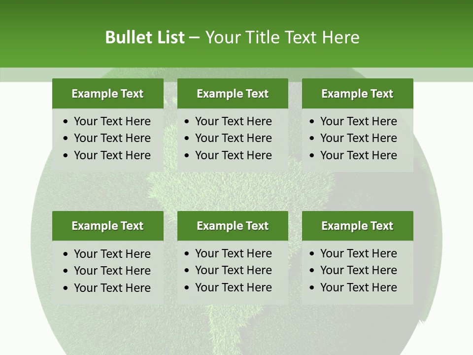 Land Green Nature PowerPoint Template