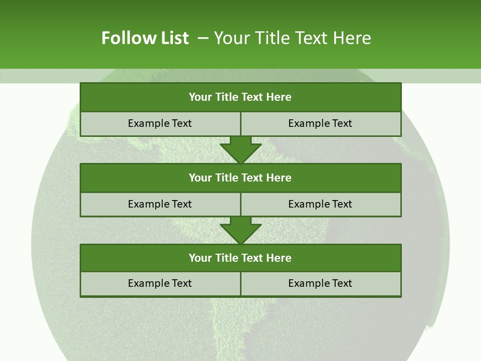 Land Green Nature PowerPoint Template