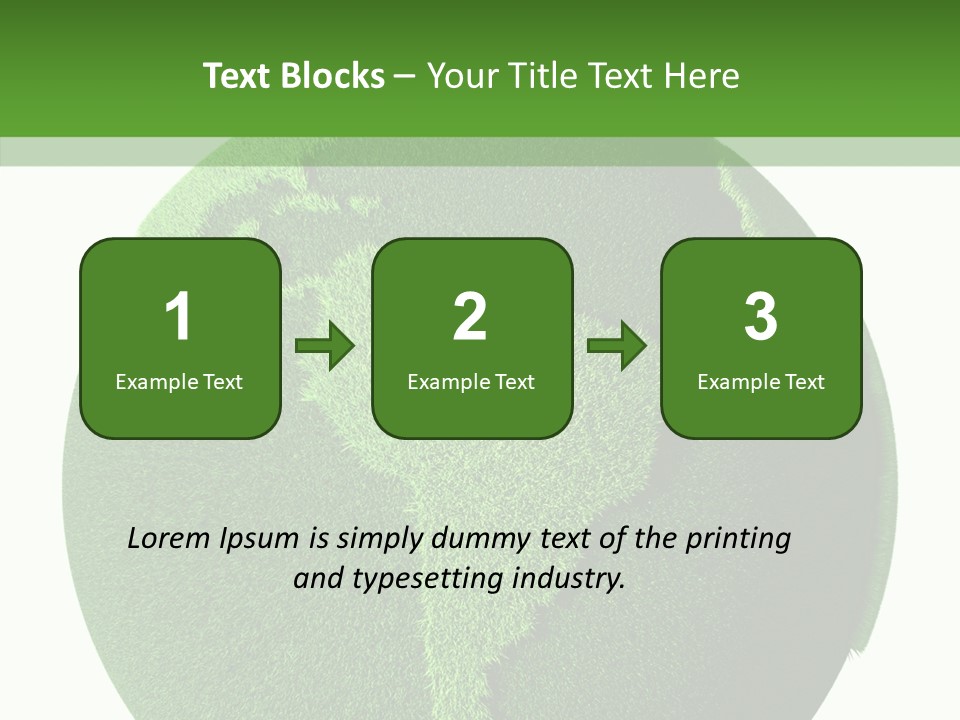Land Green Nature PowerPoint Template