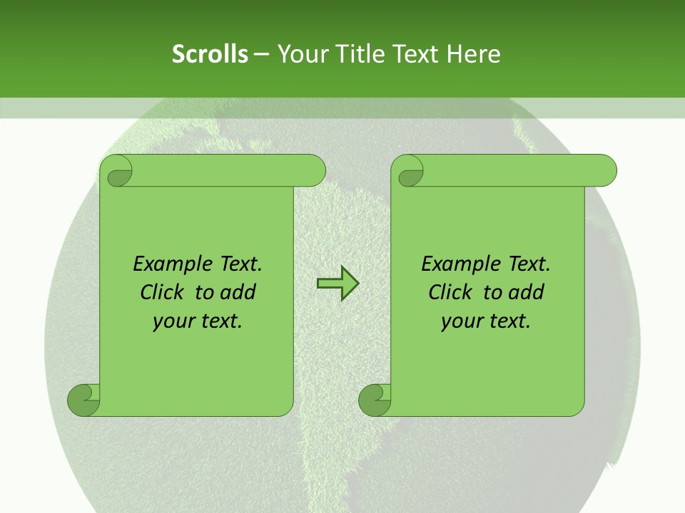 Land Green Nature PowerPoint Template