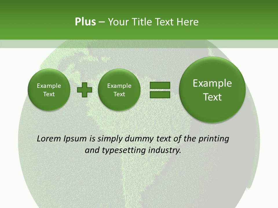 Land Green Nature PowerPoint Template