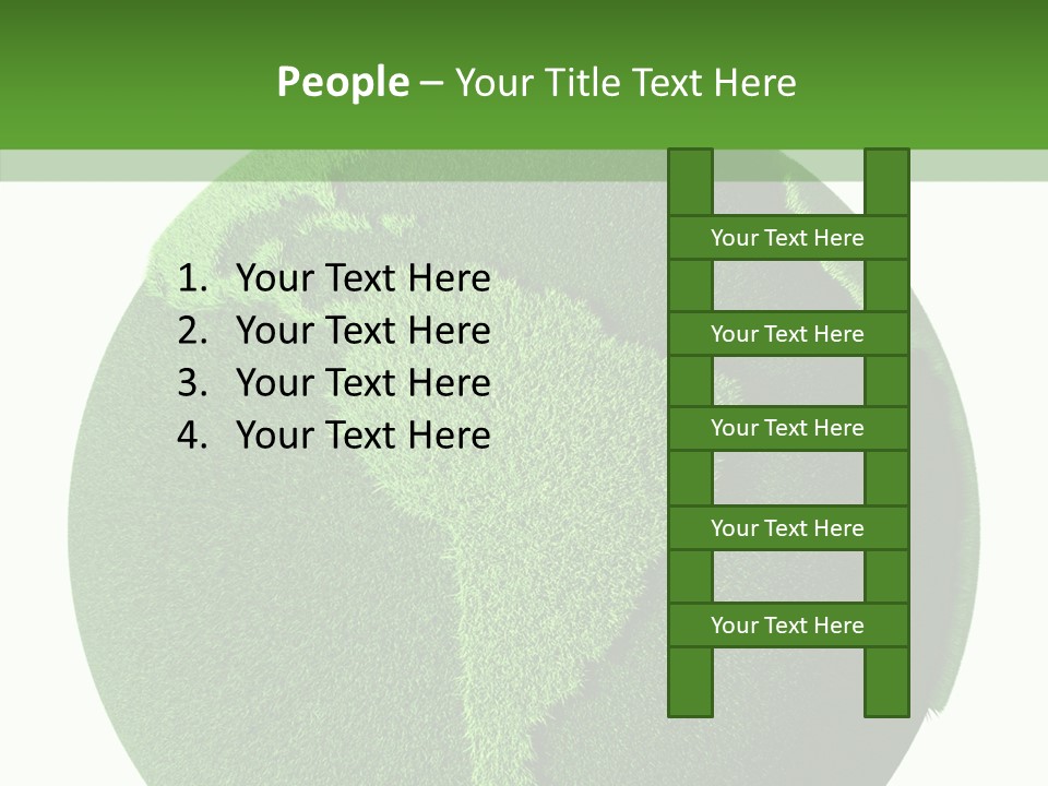Land Green Nature PowerPoint Template