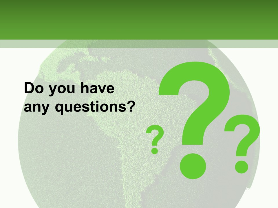 Land Green Nature PowerPoint Template