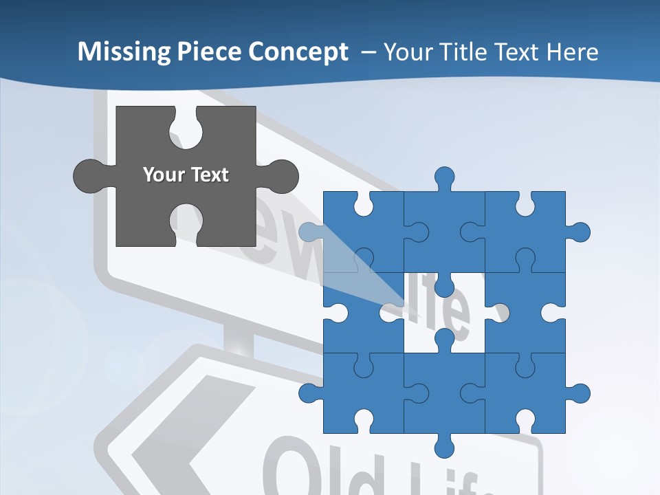 Roadsign Happiness Same PowerPoint Template