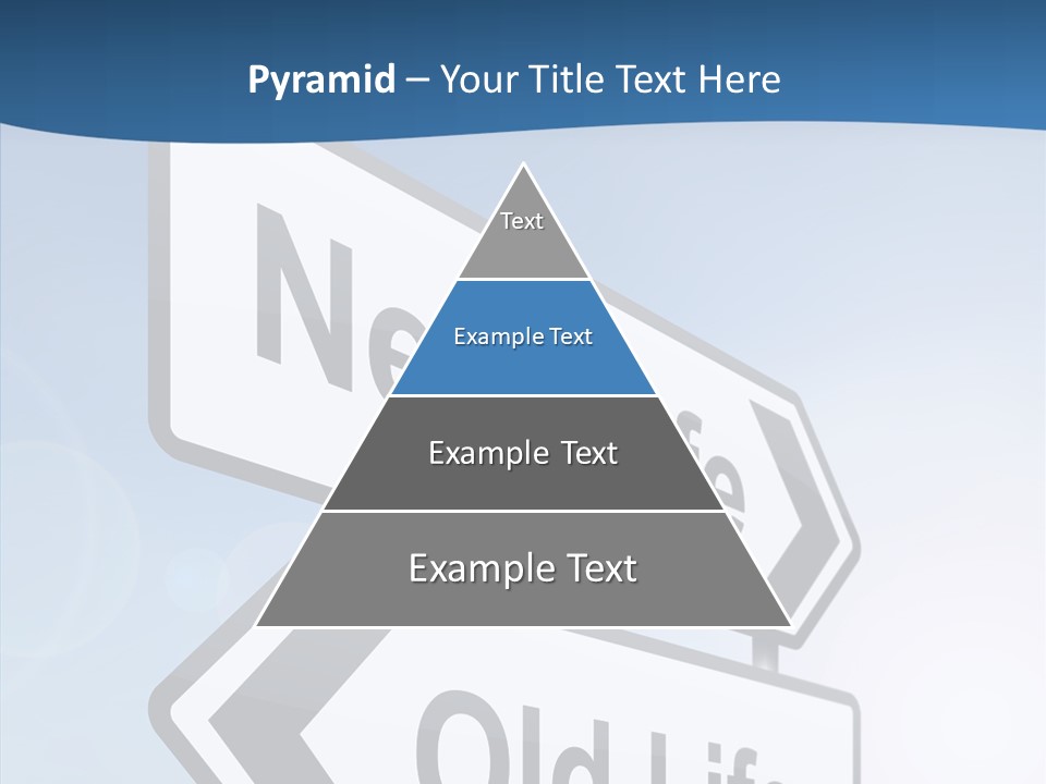 Roadsign Happiness Same PowerPoint Template