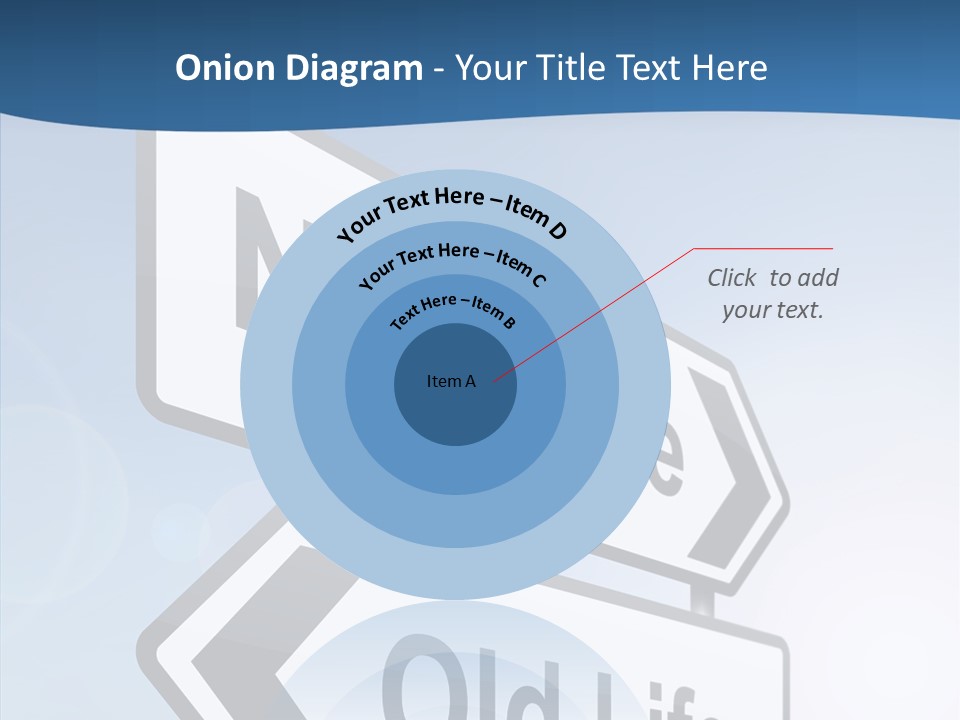 Roadsign Happiness Same PowerPoint Template