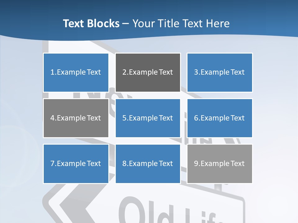 Roadsign Happiness Same PowerPoint Template