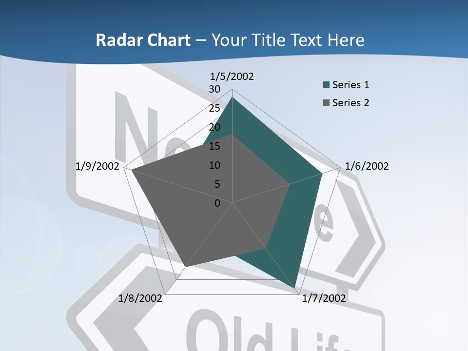 Roadsign Happiness Same PowerPoint Template