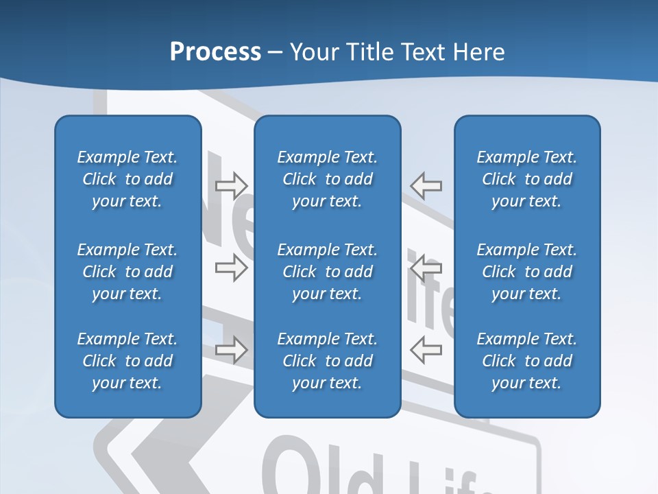 Roadsign Happiness Same PowerPoint Template