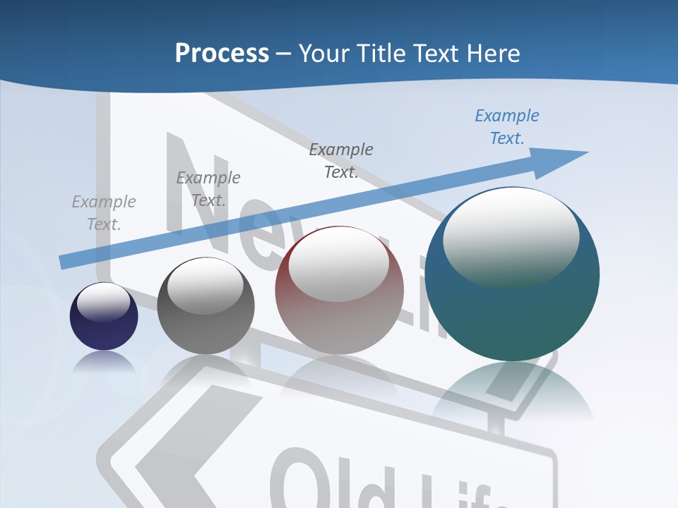 Roadsign Happiness Same PowerPoint Template