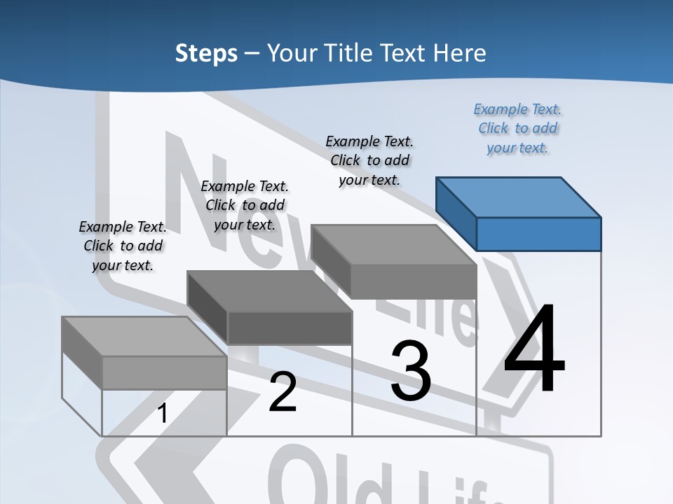 Roadsign Happiness Same PowerPoint Template
