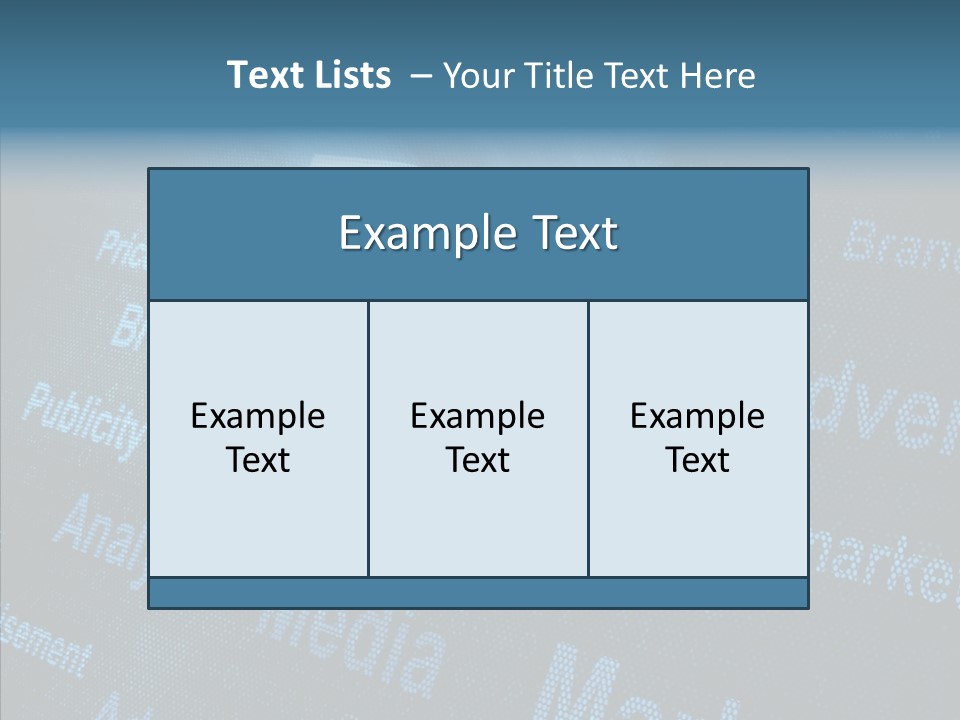 Display Relations Web PowerPoint Template