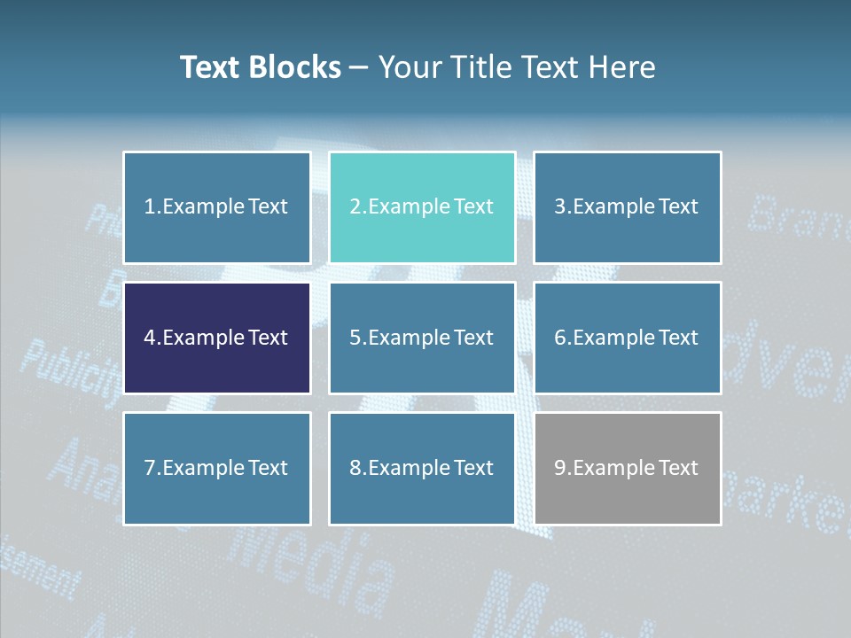 Display Relations Web PowerPoint Template