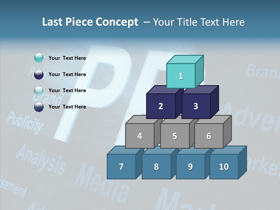 Display Relations Web PowerPoint Template