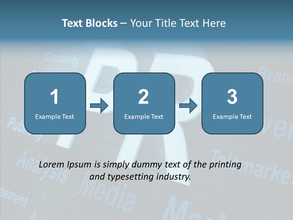 Display Relations Web PowerPoint Template