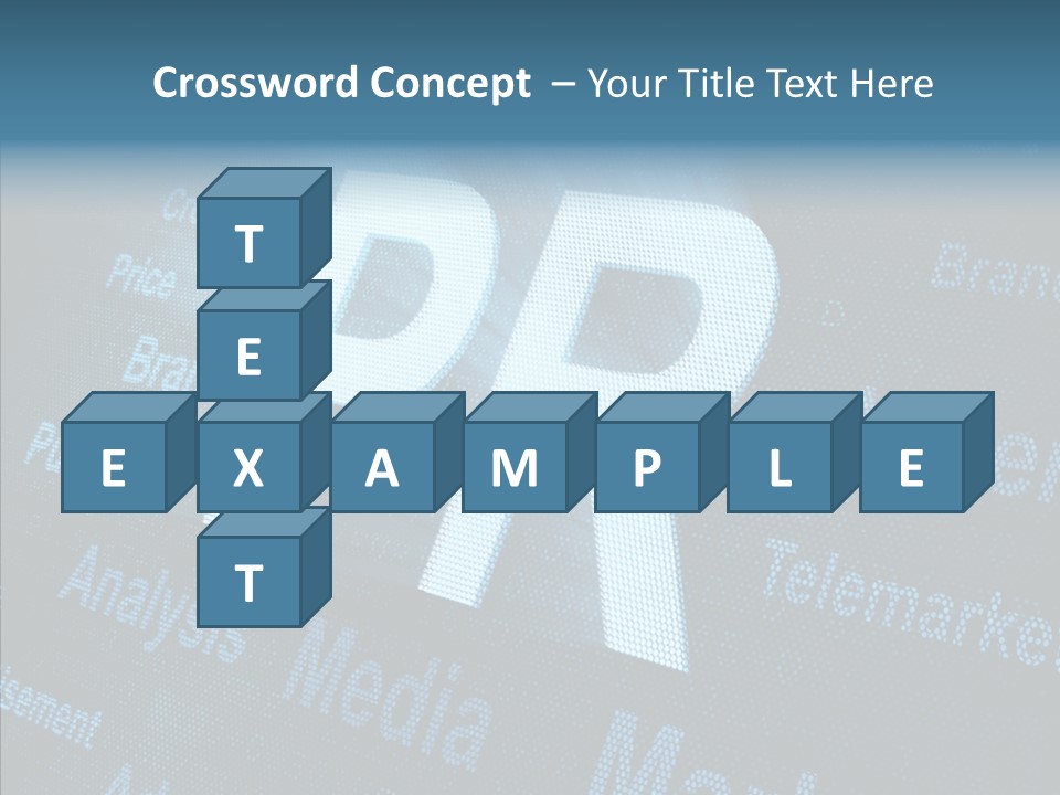Display Relations Web PowerPoint Template