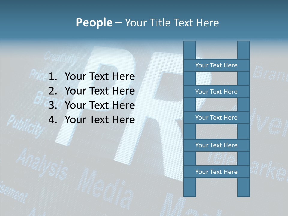 Display Relations Web PowerPoint Template