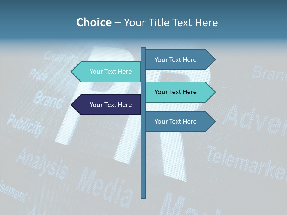 Display Relations Web PowerPoint Template