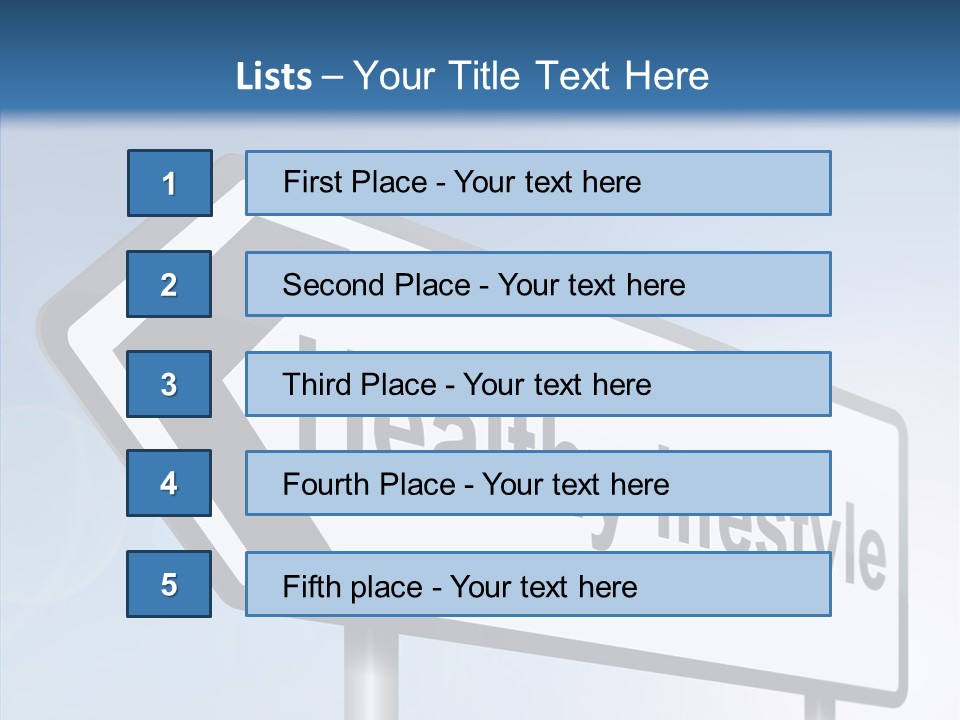 Slimming Life Recreation PowerPoint Template