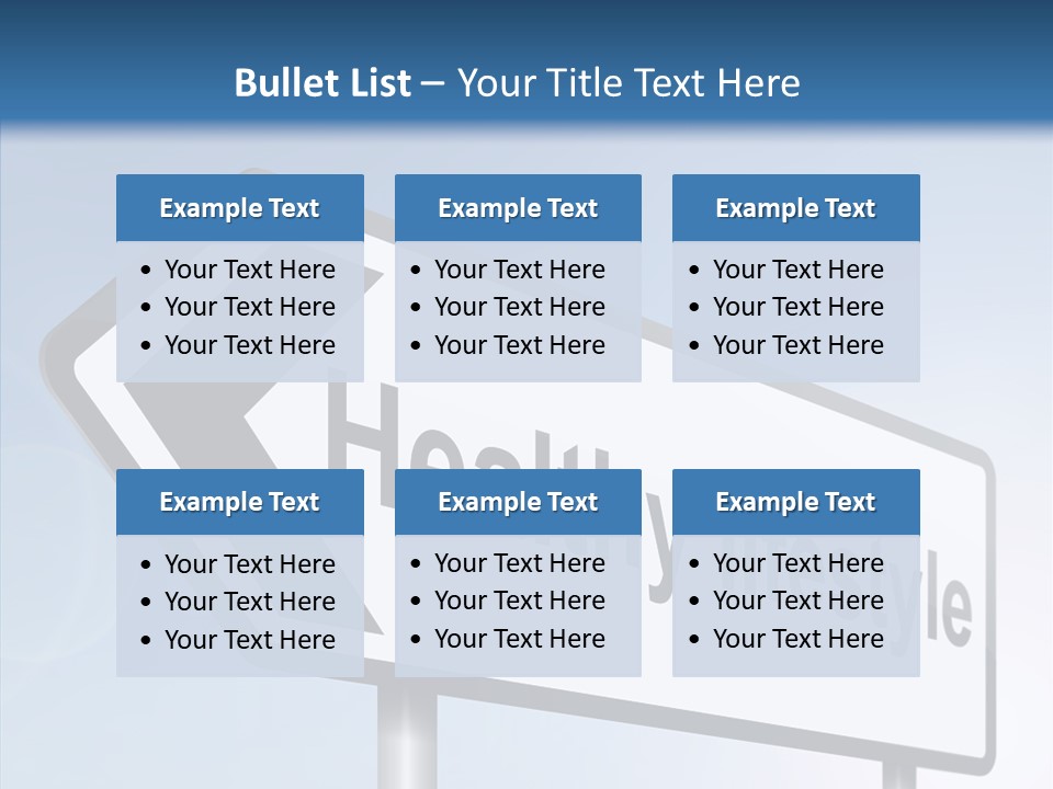 Slimming Life Recreation PowerPoint Template