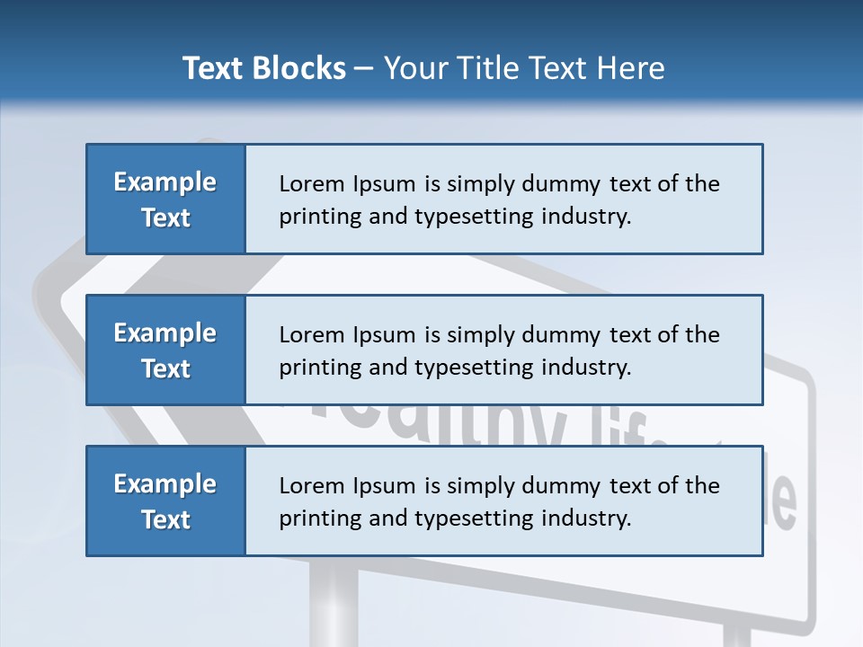 Slimming Life Recreation PowerPoint Template