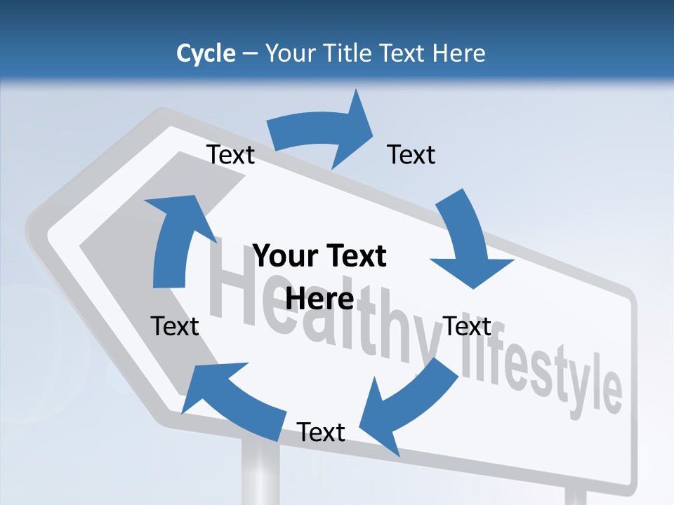 Slimming Life Recreation PowerPoint Template