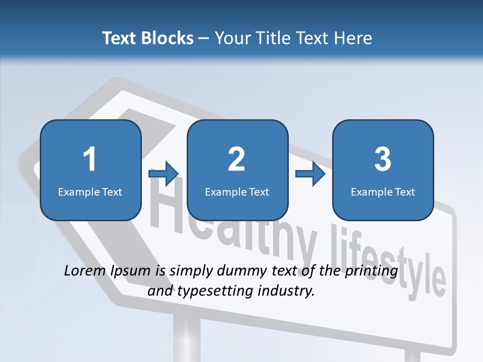 Slimming Life Recreation PowerPoint Template