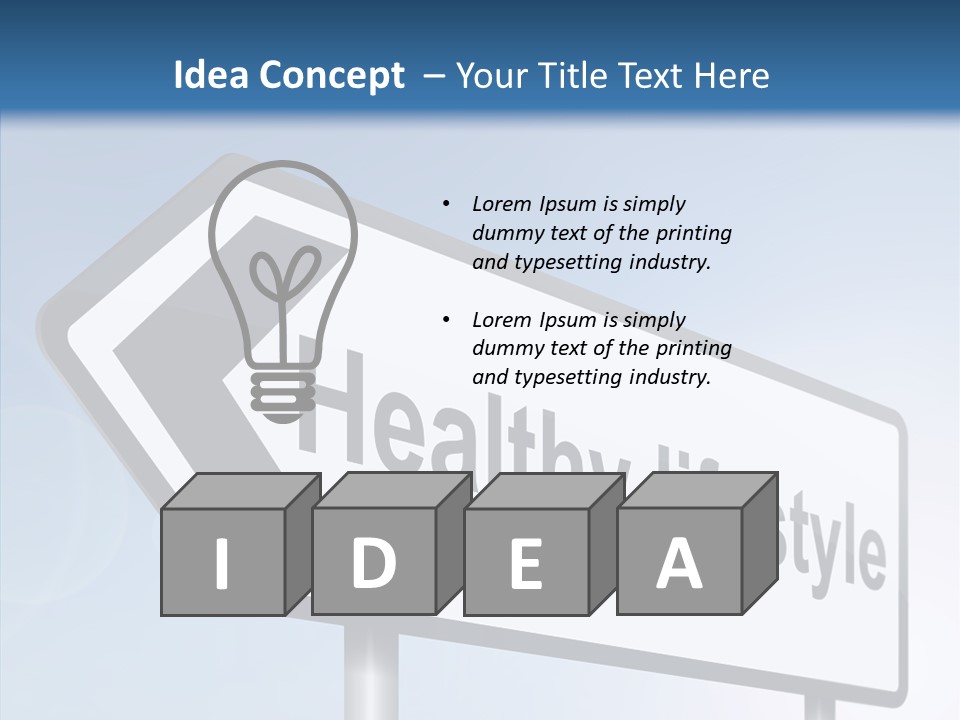 Slimming Life Recreation PowerPoint Template