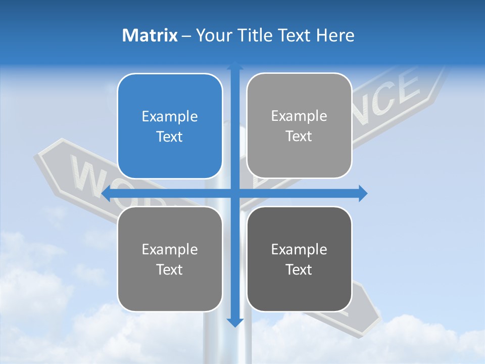 Occupation Living Life PowerPoint Template
