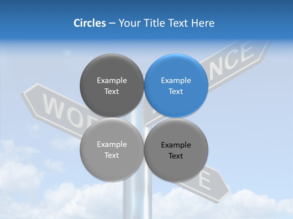 Occupation Living Life PowerPoint Template