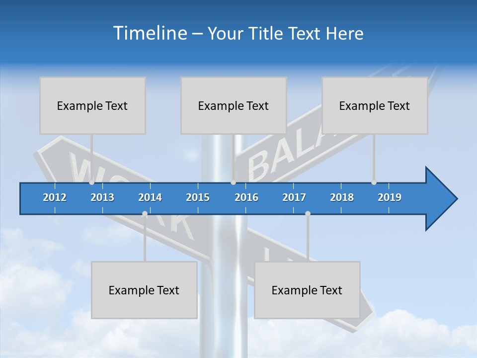 Occupation Living Life PowerPoint Template
