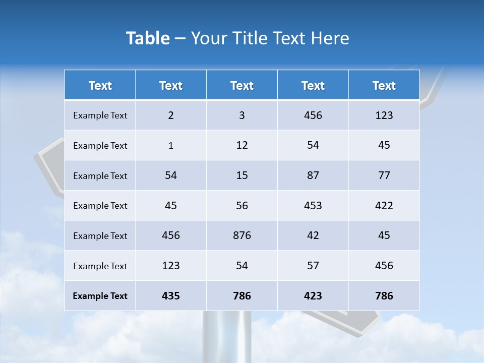 Occupation Living Life PowerPoint Template