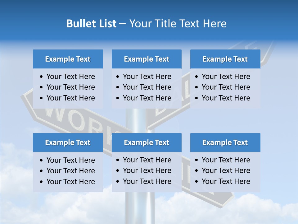 Occupation Living Life PowerPoint Template