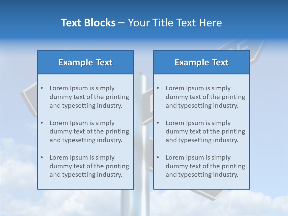 Occupation Living Life PowerPoint Template