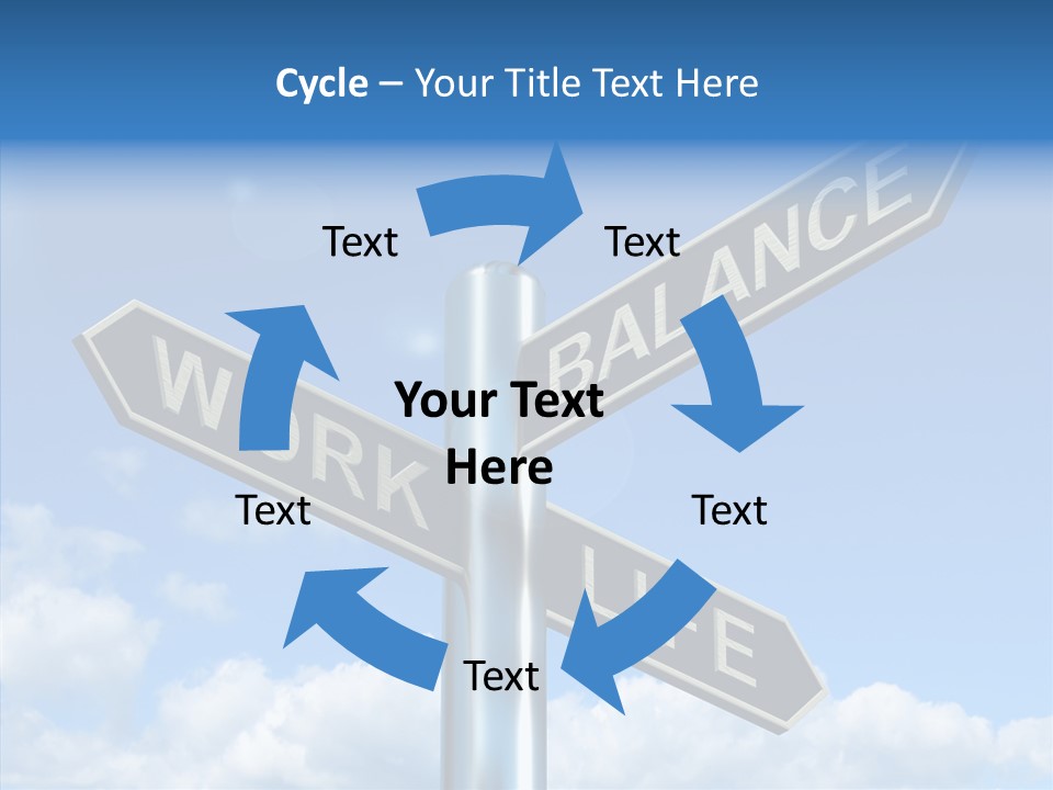 Occupation Living Life PowerPoint Template