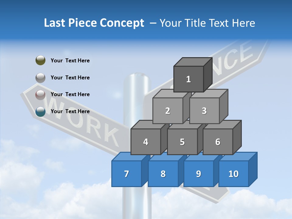 Occupation Living Life PowerPoint Template
